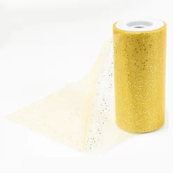 Decostar™ Sparkle Organza Rolls 6" x 25yds - Gold