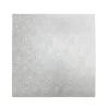 Decostar™ Square Foil Covered Cake Drum 10" 5pc/pack - Silver