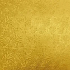 Decostar™ Square Foil Covered Cake Drum 16" 5pc/pack - Gold