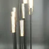Decostar™ Square Metal Cluster Candle Holder, Ten Arm 42"- Black