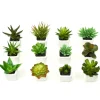 Decostar™ Succulents 1¾" 12pc/set - Green