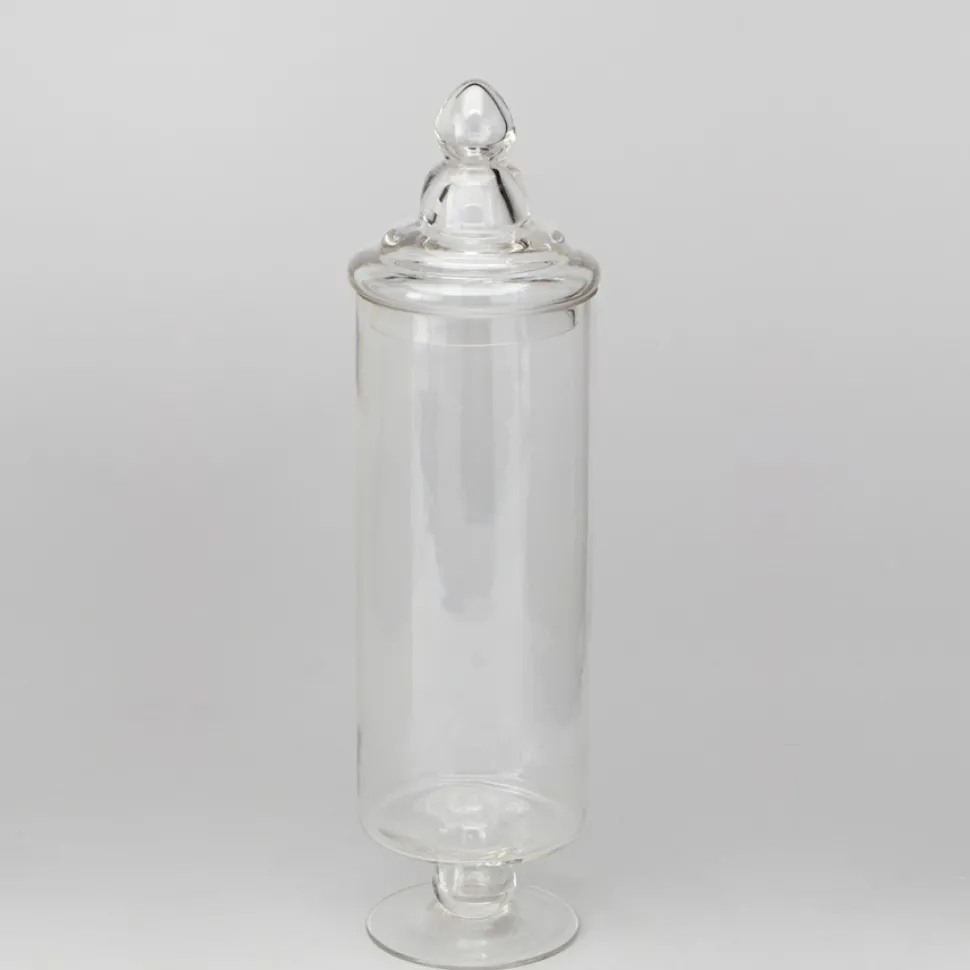 Decostar™ Tall Apothecary Glass Jar w/ lid 16" - 12 Pieces
