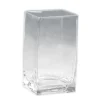 Decostar™ Tall Square Vase 7¼" - 12 Pieces