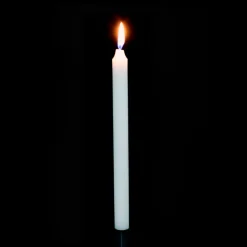 Decostar™ Taper Candles - 10" - 288 Pieces - White