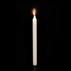 Decostar™ Taper Candles - 10" - 288 Pieces - Ivory