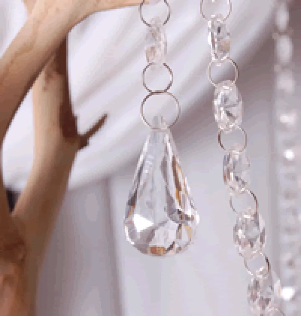 DecoStar™ Tear Drop Acrylic Bead (Case of 12)