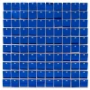 Decostar™ 24 Tiles - Square Clear Frame Spangle Wall Décor - Royal Blue