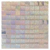 Decostar™ 24 Tiles - Square Clear Frame Spangle Wall Décor - Glitter Holographic