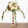 Decostar™ Twisted Aluminum Centerpiece 24.5" Gold