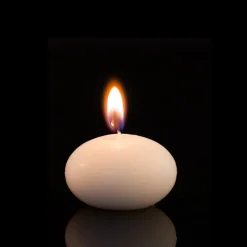 Decostar™ Unscented Floating Candles 144 Pieces - 1½" - Ivory