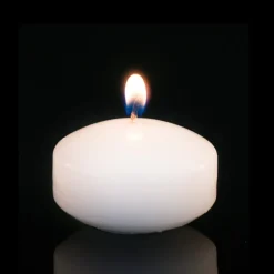 Decostar™ Unscented Floating Candles - 48 Pieces - 2" - White