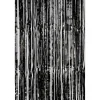 Decostar™ Value Metallic Foil Fringe Curtain 96" - Black