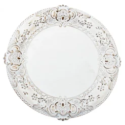 Decostar™ Victorian Edge Plastic Charger Plate 13" - 24 Pieces - White