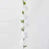 Decostar™ White 68" Artificial Flower Garland