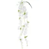 Decostar™ 55" White Hanging Artificial Flower Branch