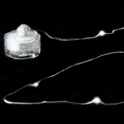 Decostar™ White LED Light Wire Waterproof 20bulbs - 24 Pieces