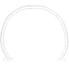 Decostar™ White Metal Arch - 8'4" x 7'3"