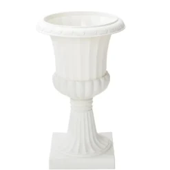Decostar™ White Plastic Planter Urn - 31½"