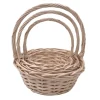 Decostar™ Wicker Baskets 3pc/set - Natural