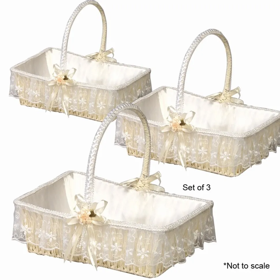 Decostar™ Wicker Rectangle 3pc set