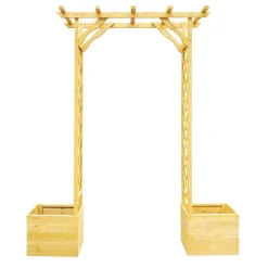 Decostar™ Wood Arch Flower Stand 78"