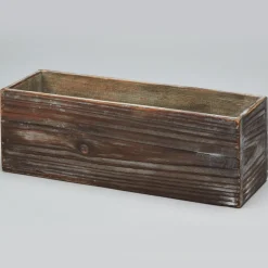 Decostar™ Wood Box - Brown - 11¾"