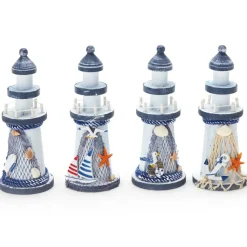 Decostar™ Wooden Lighthouse 4 Assorted Styles