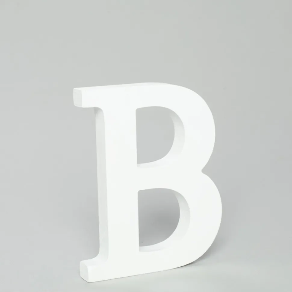 Decostar™ Wood Letter - B - 5"- 24 Pieces
