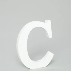 Decostar™ Wood Letter - C - 5"- 24 Pieces
