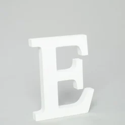 Decostar™ Wood Letter - E - 5"- 24 Pieces