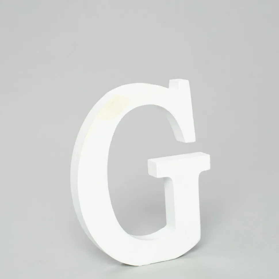 Decostar™ Wood Letter - G - 5"- 24 Pieces