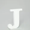 Decostar™ Wood Letter - J - 5"- 24 Pieces