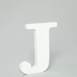 Decostar™ Wood Letter - J - 5"- 24 Pieces