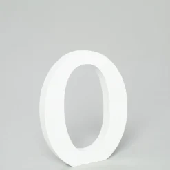 Decostar™ Wood Letter - O - 5"- 24 Pieces