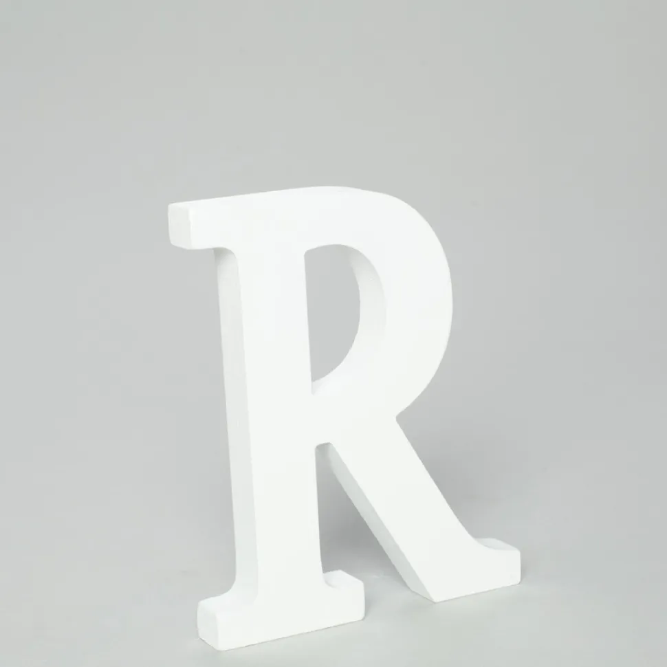Decostar™ Wood Letter - R - 5"- 24 Pieces