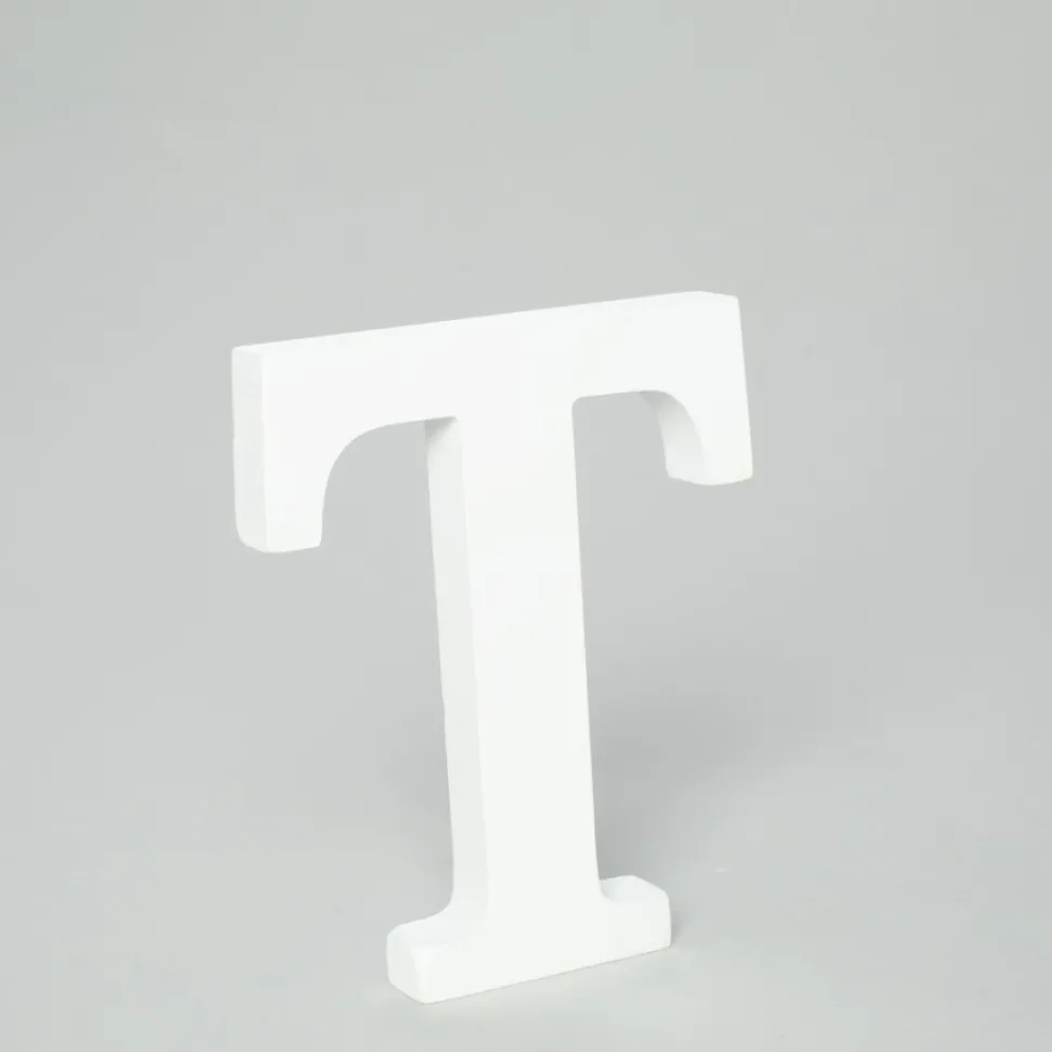 Decostar™ Wood Letter - T - 5"- 24 Pieces
