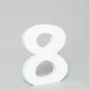 Decostar™ Wood Number 8 - 5"- 24 Pieces