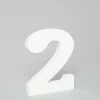Decostar™ Wood Number 2 - 5"- 24 Pieces
