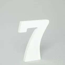 Decostar™ Wood Number 7 - 5"- 24 Pieces