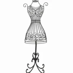 Decostar™ Wrought Iron Dress 30" - Black