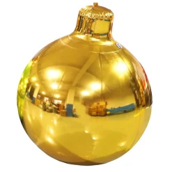 DELUXE Inflatable GIANT Christmas Ornament Kit (Includes Pump) - 3 Sizes / 12 Piece Kit!