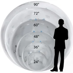 DELUXE Inflatable Mirror Ball/Sphere Kit (Includes Pump) - 3 Sizes / 13 Piece Kit!