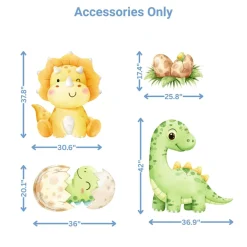 Dinosaur Adventure Foam Core Birthday Backdrop Kit by PopScene™