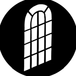 Distorted Venetian - Stock Gobo for Gobo Light Projectors - Choose your size!