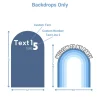 Dragons 1 Foam Core Birthday Backdrop Kit by PopScene™