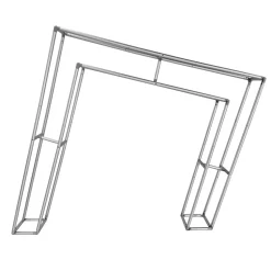 3D Tilted Rectangular Stand - 6.5ft