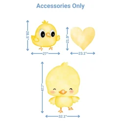 Duck Foam Core Birthday Backdrop Kit by PopScene™