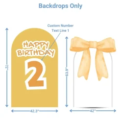 Duck Foam Core Birthday Backdrop Kit by PopScene™