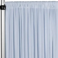 Dusty Blue 4-Way Stretch Spandex Drape Panel - Choose your Size