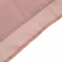 Dusty Rose Double Sheer Backdrop Drape – 10ft Height x 10ft Wide Chiffon & Polyester Dual Layer Event Divider Curtain with Rod Pockets